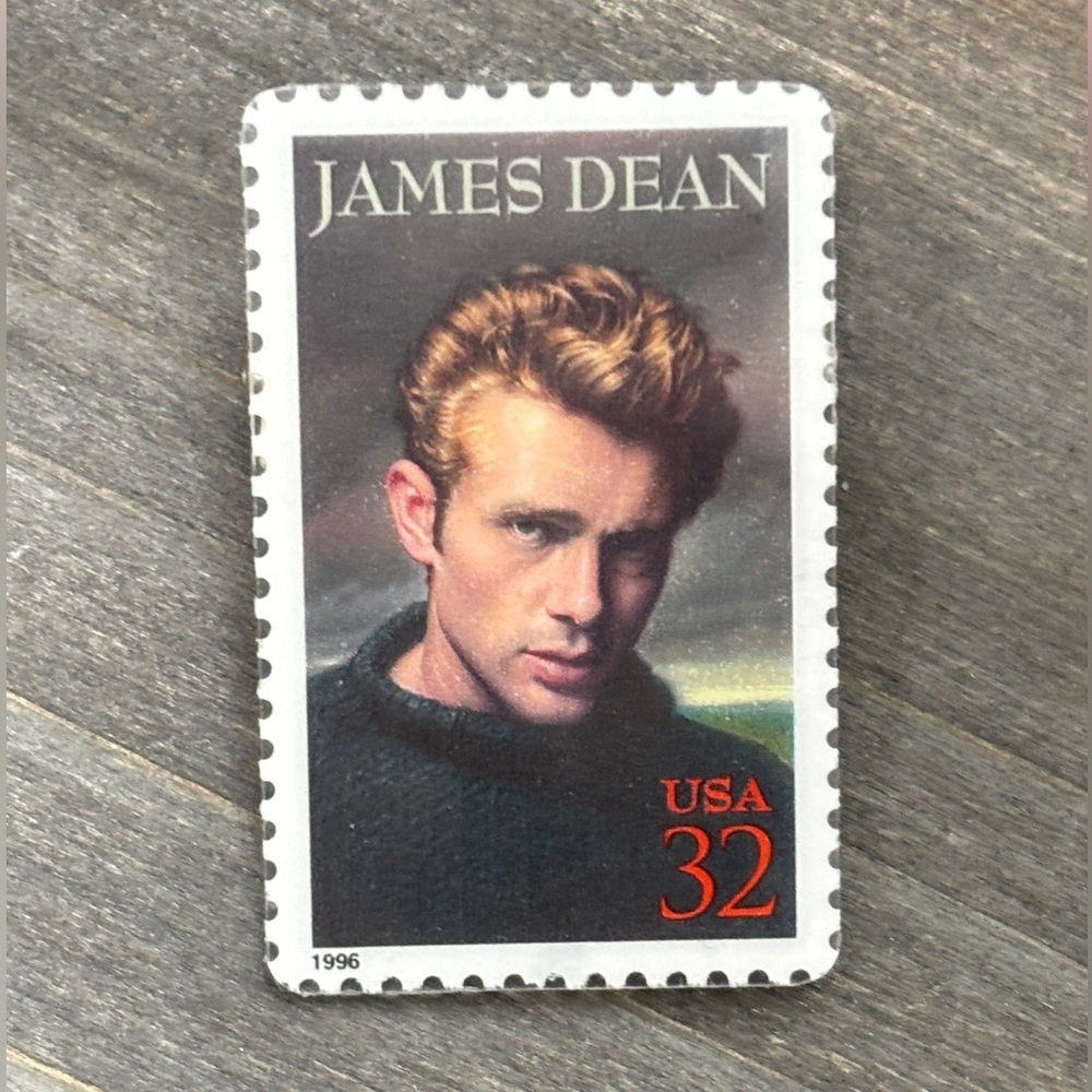 James Dean 1996 Stamp Pin - Picture 4 of 6